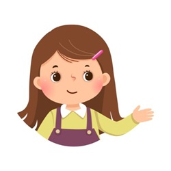 日本赤十字のモバイル寄付を勧める女の子