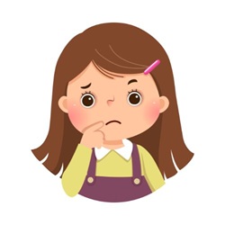 小団体のリスクを問う女の子